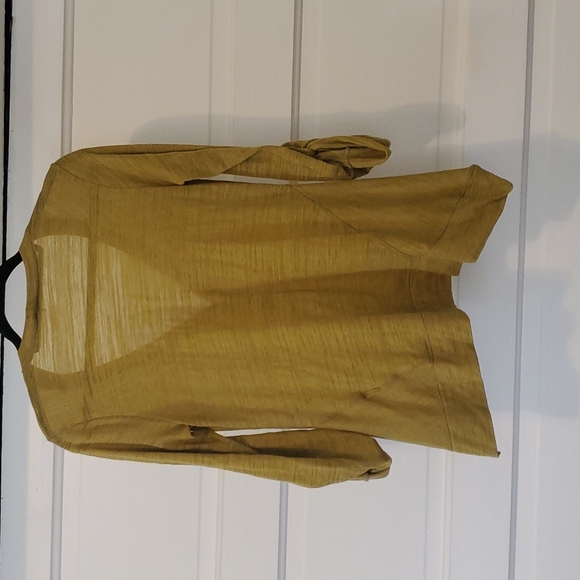 CLOSET CLOSING 7/31 Pea green Splendid Button-up cardigan small - Picture 2 of 5